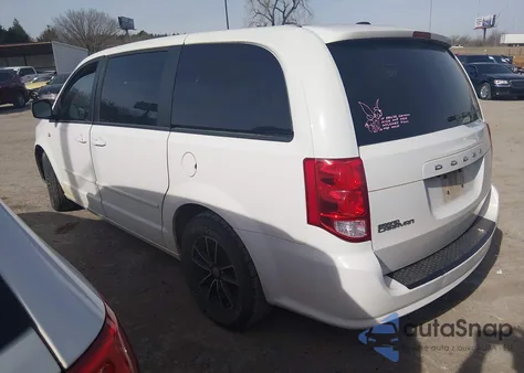 2014 Dodge Grand Caravan Sxt 30Th Anniversary z USA, uszkodzony, nr VIN 2C4RDGCG8ER406697